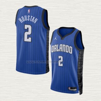 Camiseta Caleb Houstan NO 2 Orlando Magic Statement 2022-23 Azul