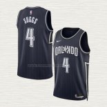 Camiseta Jalen Suggs NO 4 Orlando Magic Ciudad 2023-24 Azul