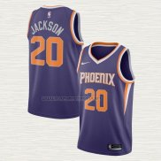 Camiseta Josh Jackson NO 20 Phoenix Suns Icon Violeta