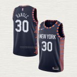 Camiseta Julius Randle NO 30 New York Knicks Ciudad Edition 2019-20 Azul