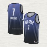 Camiseta Kevin Durant NO 7 Brooklyn Nets All Star 2023 Azul