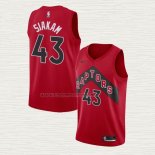 Camiseta Pascal Siakam NO 43 Toronto Raptors Icon 2020-21 Rojo
