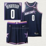 Camiseta Scoot Henderson NO 0 2022 Rising Star Payton Azul