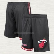 Pantalone Miami Heat Mitchell & Ness Negro