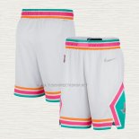 Pantalone San Antonio Spurs Ciudad 2021-22 Blanco