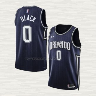 Camiseta Anthony Black NO 0 Orlando Magic Ciudad 2023-24 Azul