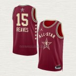 Camiseta Austin Reaves NO 15 Los Angeles Lakers All Star 2024 Rojo