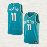 Camiseta Cody Martin NO 11 Charlotte Hornets Ciudad 2023-24 Verde
