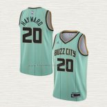 Camiseta Gordon Hayward NO 20 Charlotte Hornets Ciudad 2020-21 Verde