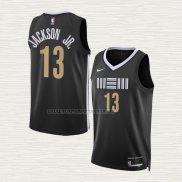 Camiseta Jaren Jackson JR. NO 13 Memphis Grizzlies Statement 2022-23 Azul