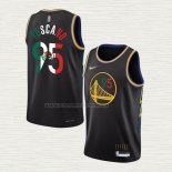 Camiseta Juan Toscano-Anderson NO 95 Golden State Warriors Slam Dunk Special Mexico Edition 2022 Negro