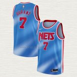 Camiseta Kevin Durant NO 7 Brooklyn Nets Classic 2020-21 Azul