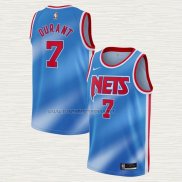 Camiseta Kevin Durant NO 7 Brooklyn Nets Classic 2020-21 Azul