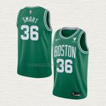 Camiseta Marcus Smart NO 36 Boston Celtics Icon Verde