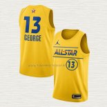 Camiseta Paul George NO 13 Los Angeles Clippers All Star 2021 Oro