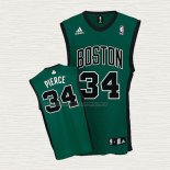 Camiseta Paul Pierce NO 34 Boston Celtics Verde1