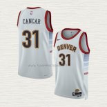 Camiseta Vlatko Cancar NO 31 Denver Nuggets Ciudad 2022-23 Blanco