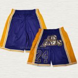 Pantalone Kobe Bryant Los Angeles Lakers Just Don 24 Violeta