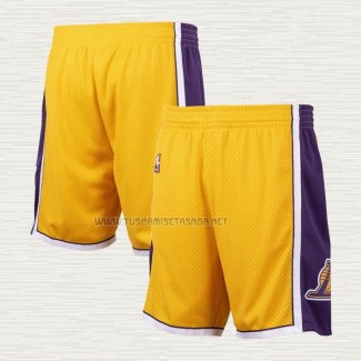 Pantalone Los Angeles Lakers Mitchell & Ness 2009-10 Amarillo