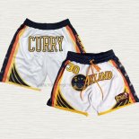 Pantalone Stephen Curry Golden State Warriors 2022 NBA Finals Blanco