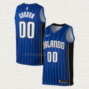 Camiseta Aaron Gordon NO 00 Orlando Magic Icon Azul