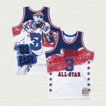 Camiseta Allen Iverson NO 3 All Star 2003 Mitchell & Ness Blanco