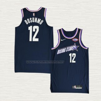 Camiseta Ayo Dosunmu NO 12 2022 Rising Star Payton Azul