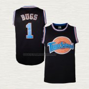 Camiseta Bugs Bunny NO 1 Nino Tune Squad Negro