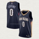 Camiseta DeMarcus Cousins NO 0 New Orleans Pelicans Icon Azul