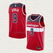 Camiseta Deni Avdija NO 9 Washington Wizards Icon 2020-21 Rojo