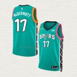 Camiseta Doug Mcdermott NO 17 San Antonio Spurs Ciudad 2022-23 Verde