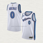 Camiseta Gilbert Arenas NO 0 Washington Wizards Classic 2022-23 Blanco