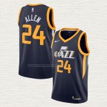 Camiseta Grayson Allen NO 24 Utah Jazz Icon Azul