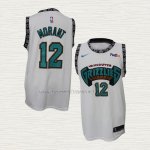 Camiseta Ja Morant NO 12 Memphis Grizzlies Classic Blanco