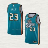 Camiseta Jaden Ivey NO 23 Detroit Pistons Classic 2022-23 Verde