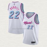 Camiseta Jimmy Butler NO 22 Miami Heat Ciudad 2019 Blanco