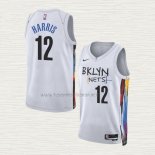 Camiseta Joe Harris NO 12 Brooklyn Nets Ciudad 2022-23 Blanco