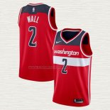 Camiseta John Wall NO 2 Washington Wizards Icon Rojo