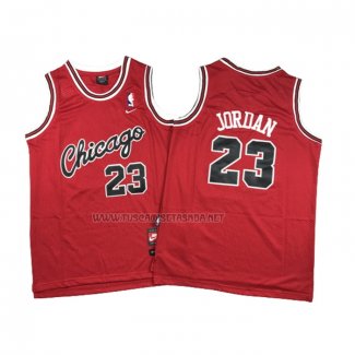 Camiseta Michael Jordan NO 23 Nino Chicago Bulls Rojo3