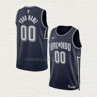 Camiseta Orlando Magic Personalizada Ciudad 2023-24 Azul