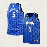 Camiseta Paolo Banchero NO 5 Nino Orlando Magic Classic 2023-24 Azul