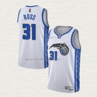 Camiseta Terrence Ross NO 31 Orlando Magic Earned 2020-21 Blanco