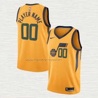 Camiseta Utah Jazz Personalizada Association Amarillo