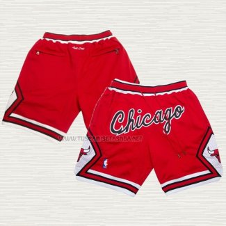 Pantalone Chicago Bulls Just Don Rojo