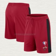 Pantalone Miami Heat 75th Anniversary Rojo