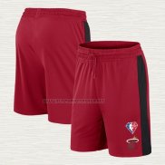 Pantalone Miami Heat 75th Anniversary Rojo