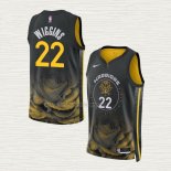 Camiseta Andrew Wiggins NO 22 Golden State Warriors Ciudad 2022-23 Negro