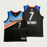 Camiseta Carmelo Anthony NO 7 Oklahoma City Thunder Ciudad 2020-21 Negro