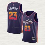 Camiseta Eric Gordon NO 23 Phoenix Suns Ciudad 2023-24 Violeta