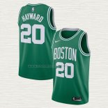 Camiseta Gordon Hayward NO 20 Boston Celtics Icon Verde